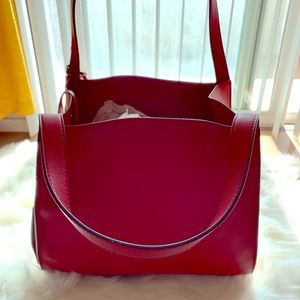 Candy Apple Red Tote Purse
